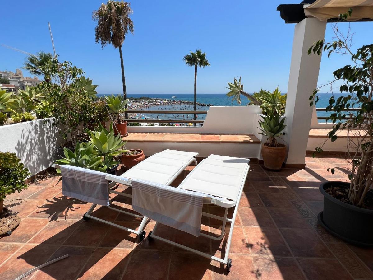 אסטפונה Playa Cristo Amazing Beach Terrace Appartment מראה חיצוני תמונה