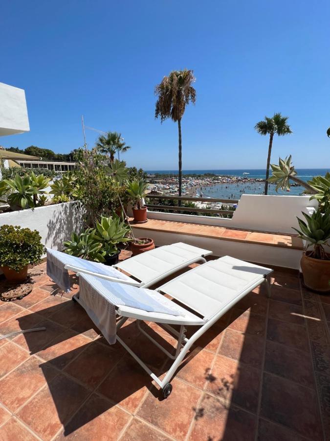 אסטפונה Playa Cristo Amazing Beach Terrace Appartment מראה חיצוני תמונה